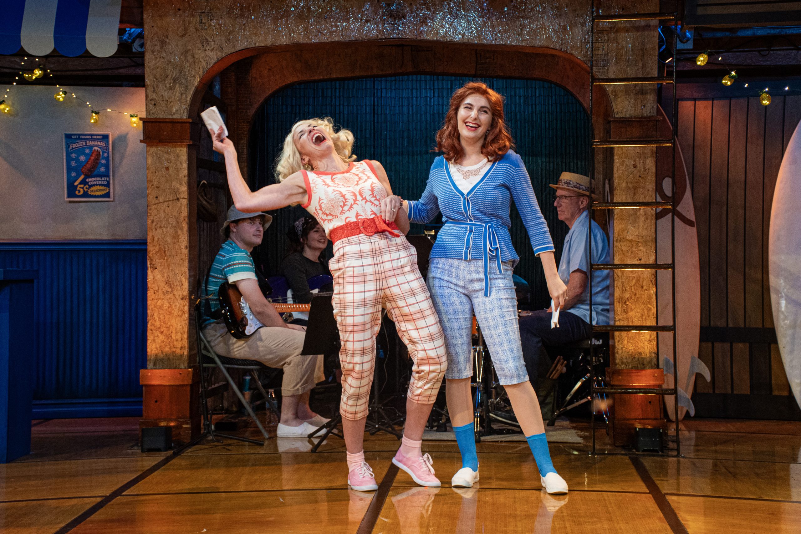 Prod. photo of "The Merry Wives of Windsor Cove" – contact esimon@uci.edu for descriptions of each image