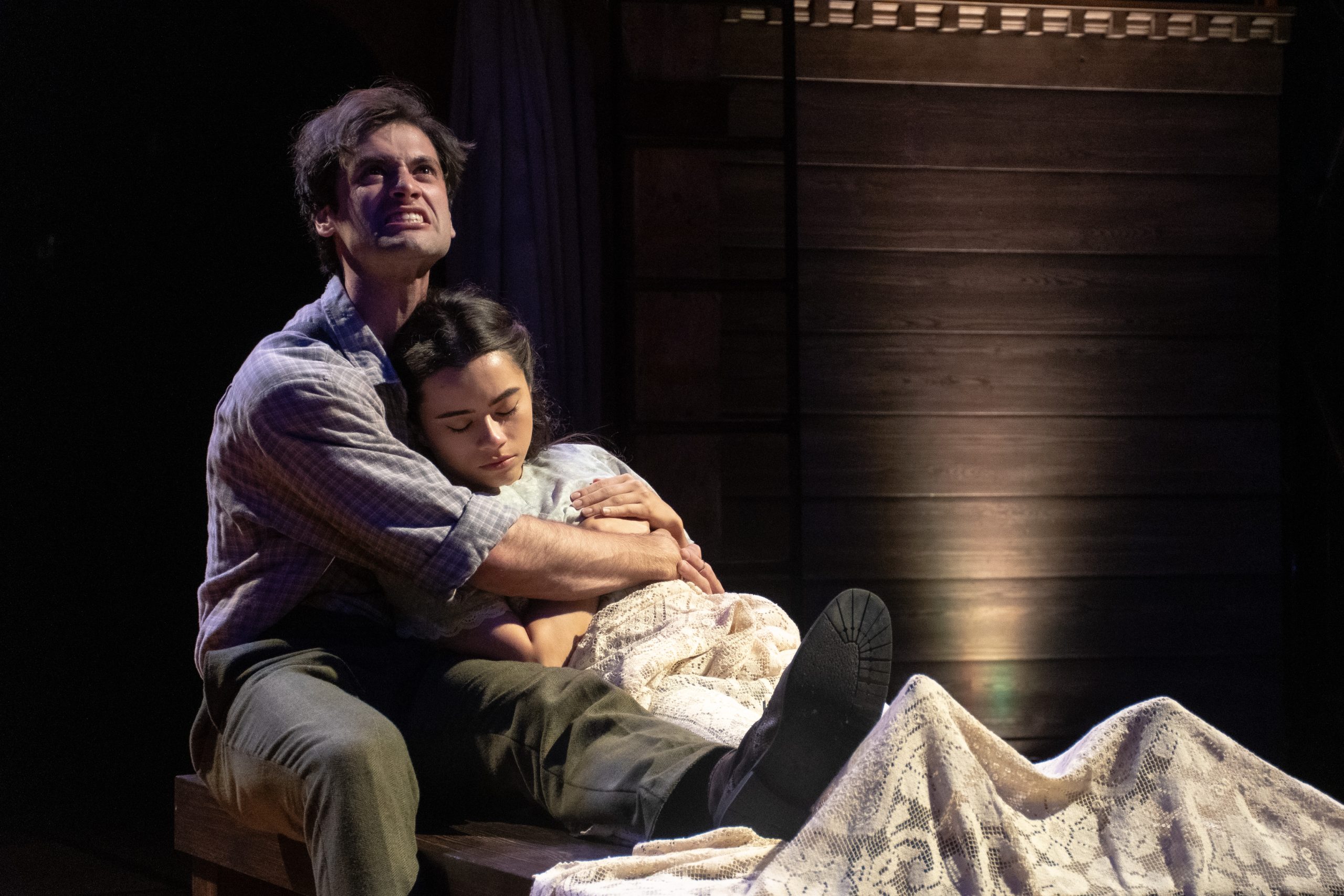 Production photo of "Romeo & Juliet". Contact esimon@uci.edu for detailed descriptions of our production photos.