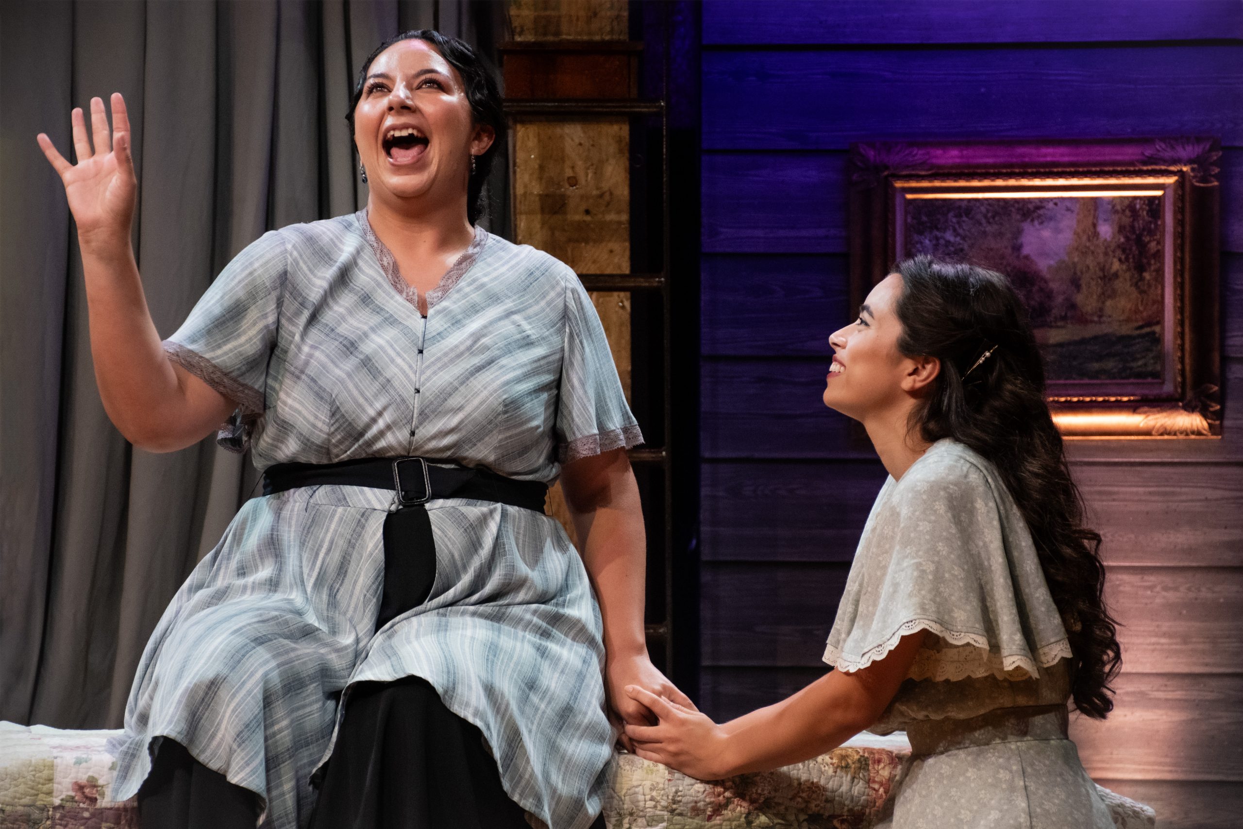 Production photo of "Romeo & Juliet". Contact esimon@uci.edu for detailed descriptions of our production photos.