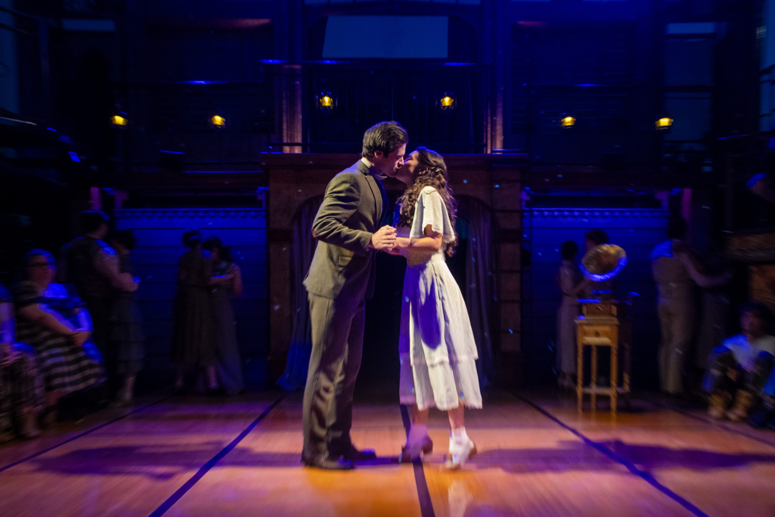 Production photo of "Romeo & Juliet". Contact esimon@uci.edu for detailed descriptions of our production photos.